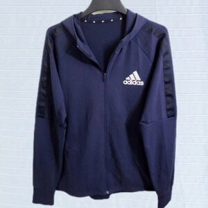 ADIDAS AEROREADY D2M Sport Motion Training Hoodie Ink (Navy) Size XL
